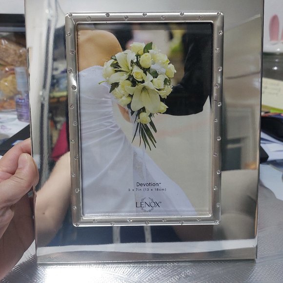 Lenox Devotion Frame Devotion 5" x 7" Photo Frame Best Memories - Picture 1 of 8